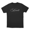 Asadi Cursive T Shirt Black