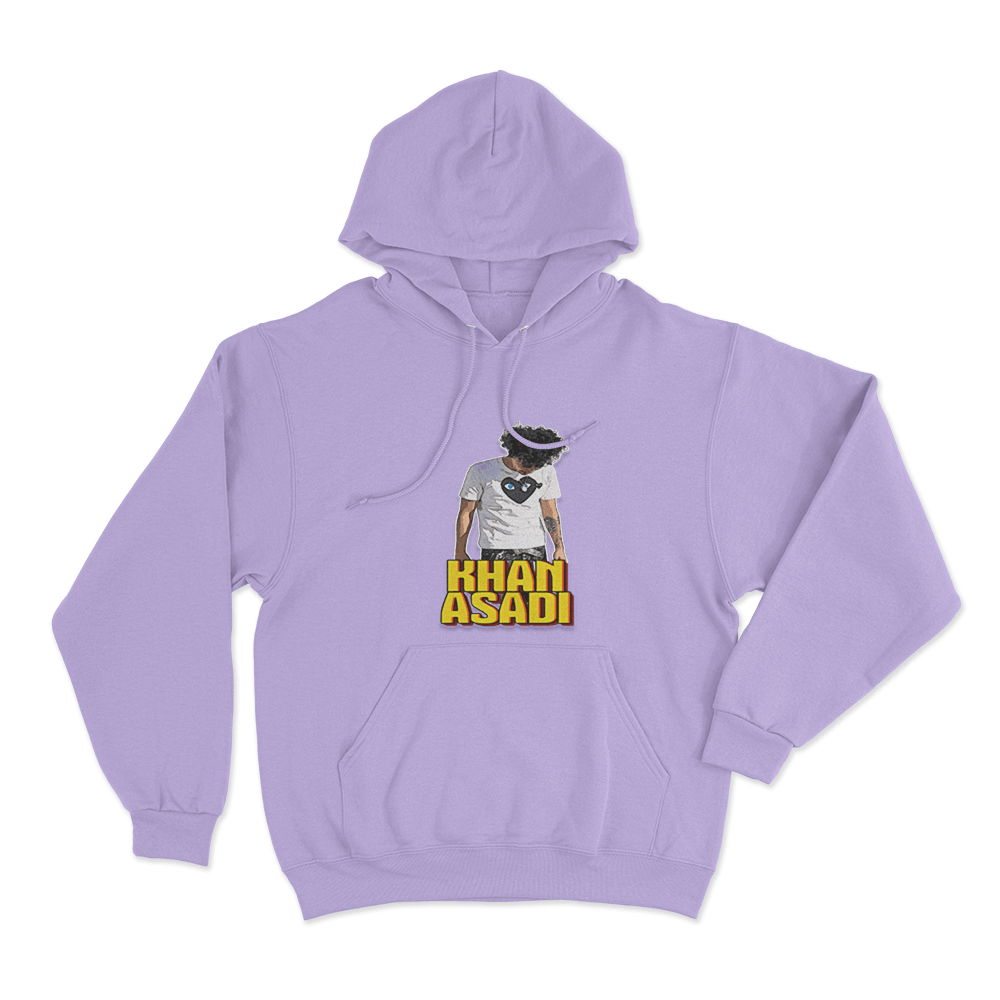 Khan Asadi Bold Hoodie Purple Khan Asadi Bold Hoodie Purple