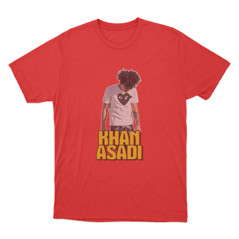 Khan Asadi Bold T Shirt | Khan Asadi Merch