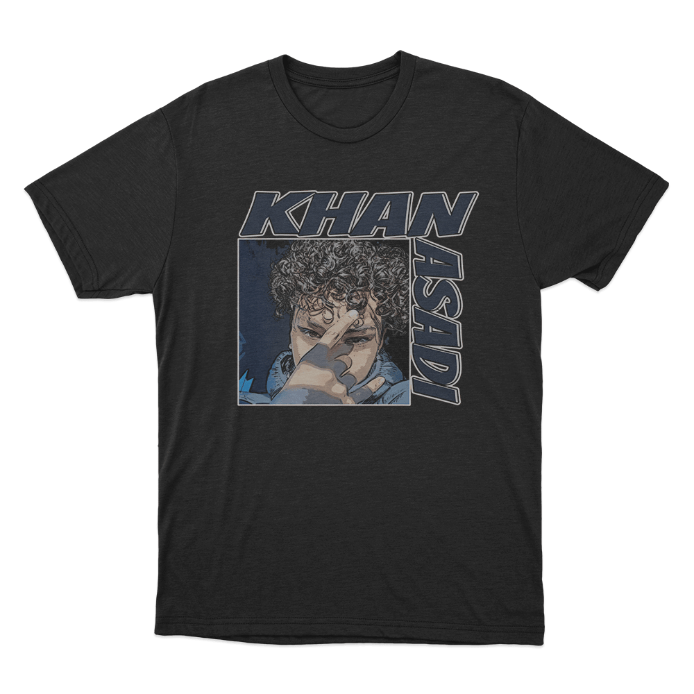 Khan Asadi Frame T Shirt Black Khan Asadi Frame T Shirt Black