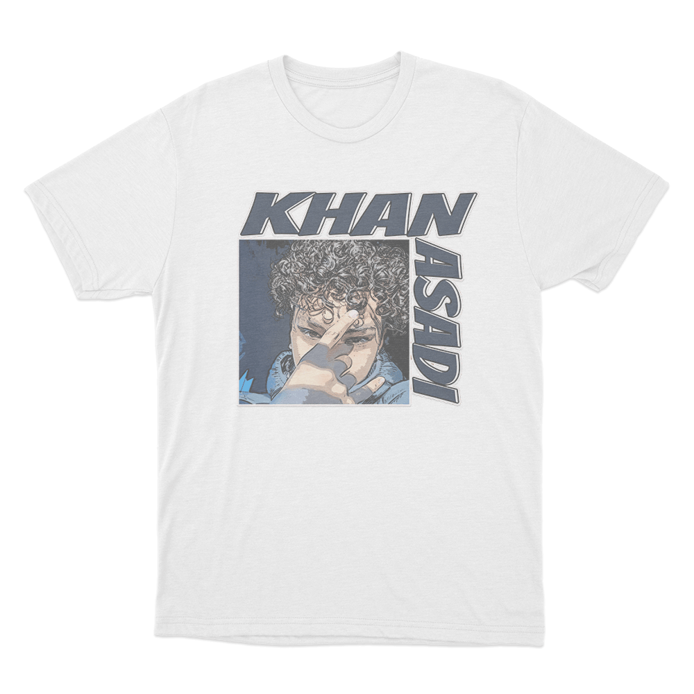 Khan Asadi Frame T Shirt White Khan Asadi Frame T Shirt White