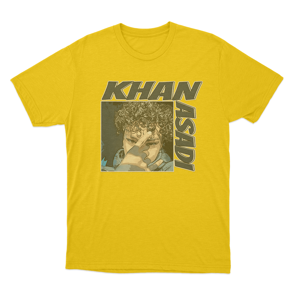 Khan Asadi Frame T Shirt Yellow Khan Asadi Frame T Shirt Yellow