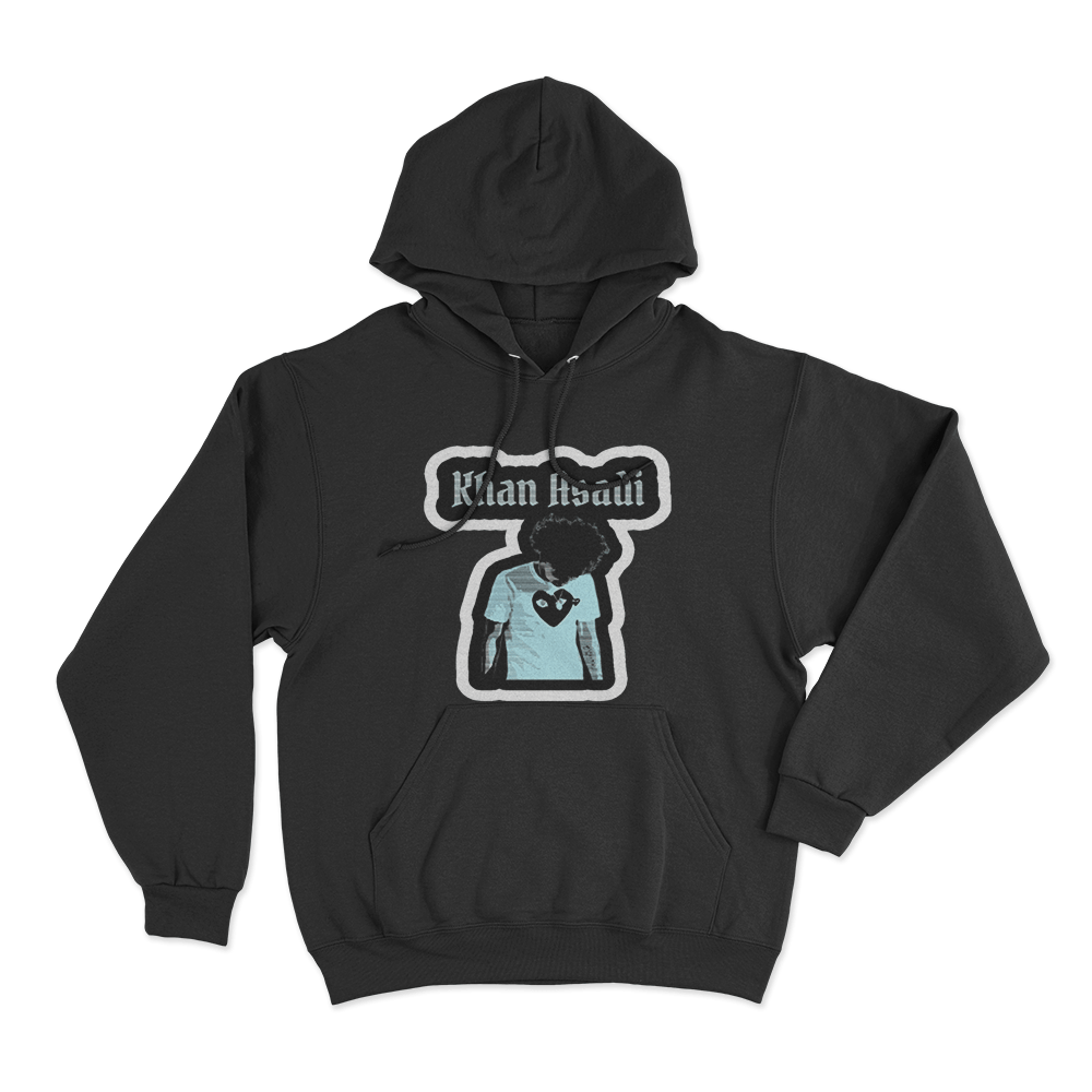 Khan Asadi Sticker Hoodie Black Khan Asadi Sticker Hoodie Black